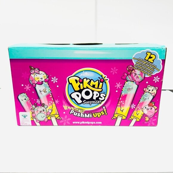 Pikmi Pops Surprise! PushMiUps set of 19 w/ Display Case, Collector Cards & More - Picture 8 of 8